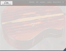 Tablet Screenshot of goodacoustics.com